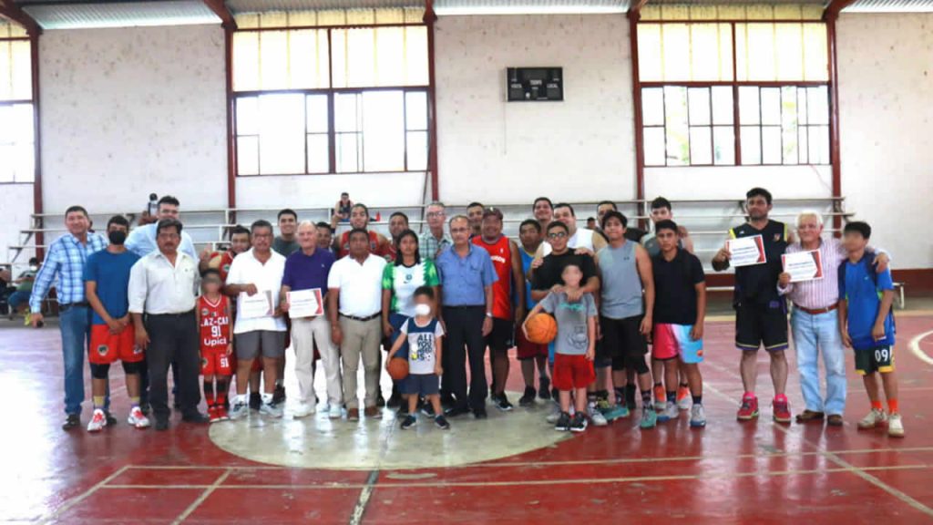 Inauguran VI torneo de la liga municipal de basquetbol